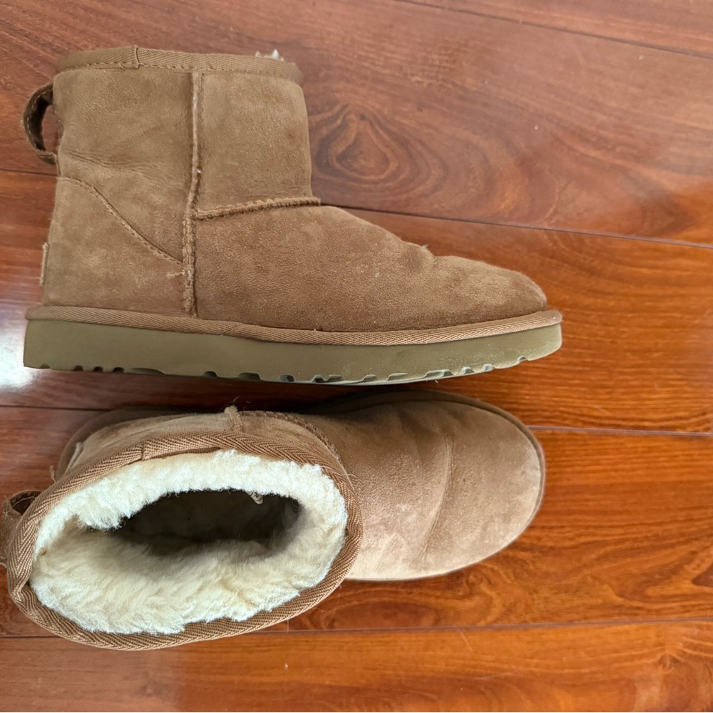 UGG Tan Ankle Boots